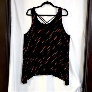 Apt. 9 Strappy Back Shark Cut Tank